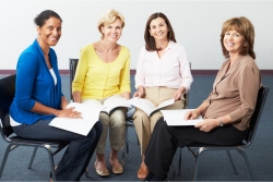 group of female therapists